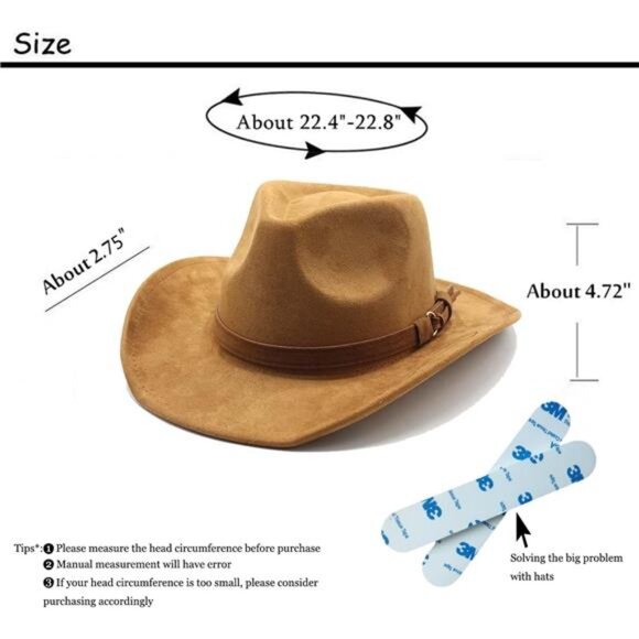 Suede Cowboy Cowgirl Hat Classic Khaki Suede Cowboy Cowgirl Hat Classic Khaki main image 2